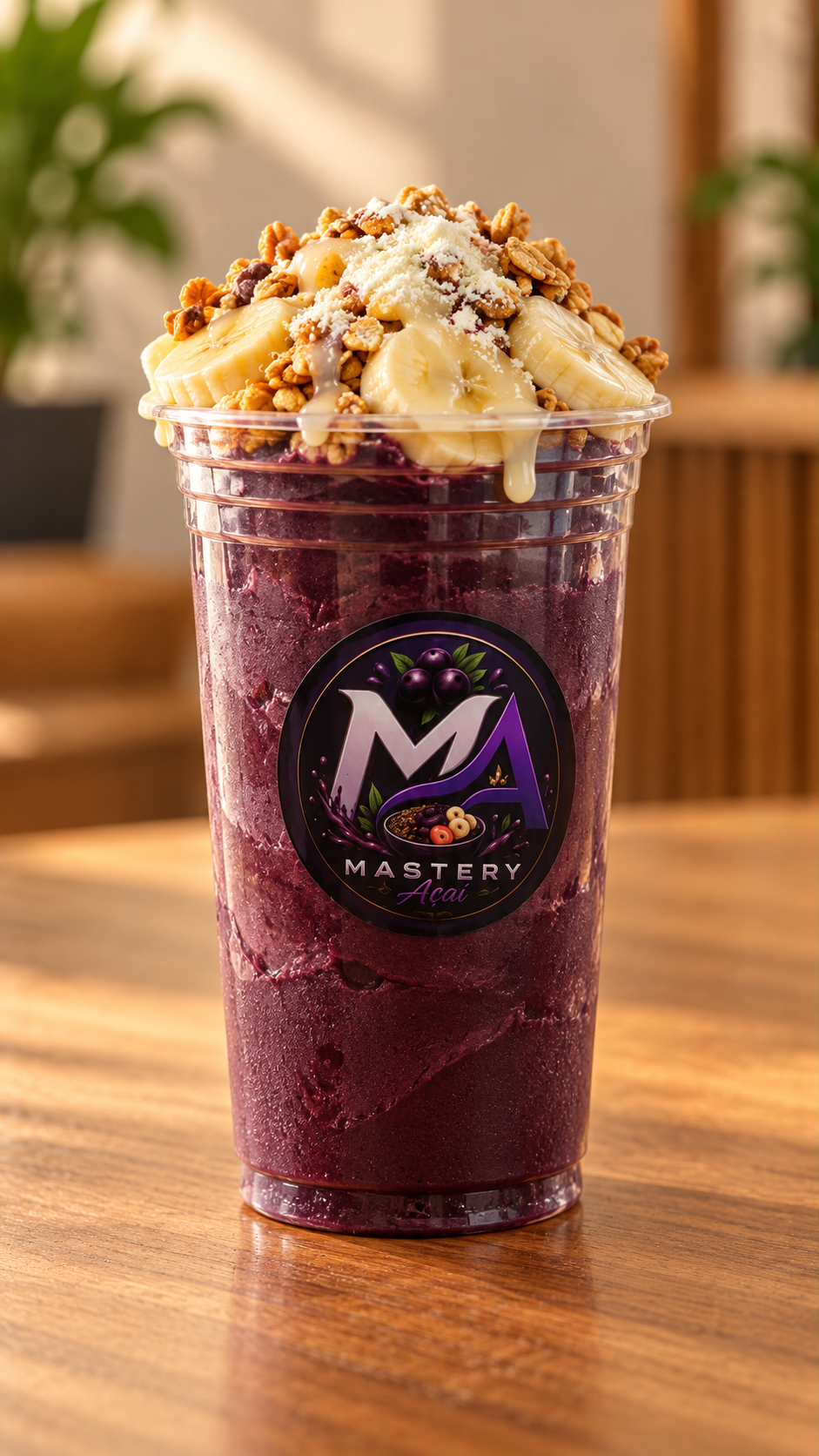 Açaí no copo da Mastery